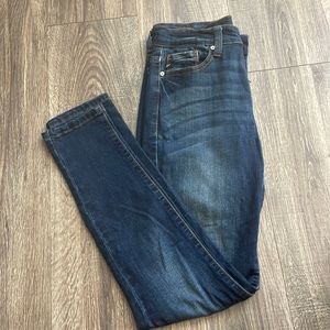 Dark wash KanCan jeans, size 27, high waist